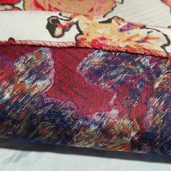 {Anthropologie} Rachel Antonoff Red Rose Jacquard Skirt - Picture 10 of 15